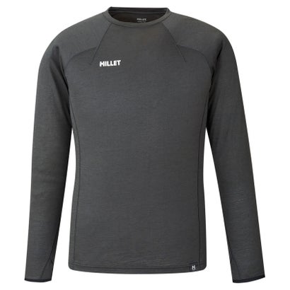 ミレー MILLET ミレー MILLET アウトドア UBIC WOOL CREW LS M MIV03184 (N3721 CASTELROCK)|LOCOMALL(ロコンド公式ストア)