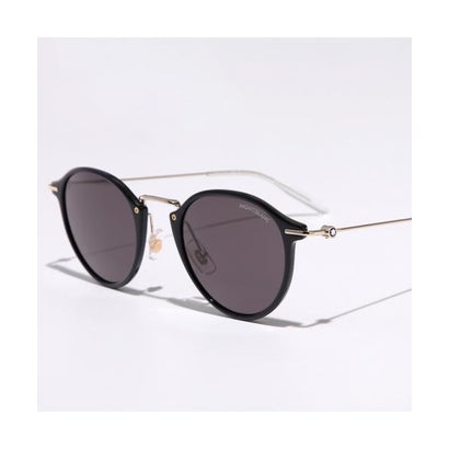 モンブラン MONTBLANC MONTBLANC サングラス MB0294S ボストン型 （001/BLACK-GOLD-GREY）