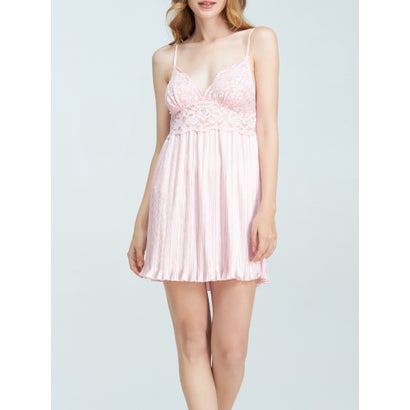 アンブラ ANNEBRA Rosy プリーツベビードール\u0026ショーツ【返品不可商品】 （Pink）