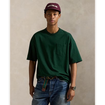 ポロ ラルフ 置き目レン POLO RALPH LAUREN ビッグ 相応う ヘビーウェイト プルオーバー プルオーバー （301緑であること）