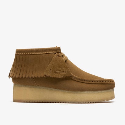 クラークス Clarks WBWedge Fringe / ワラビーウェッジフリンジ （点火装置タンスエードクロス）