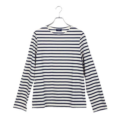 セントジェームス SAINT JAMES セントジェームス SAINT JAMES MINQUIERS MODERNE ボーダー カットソー ロンT クルーネック （ecru /marine）
