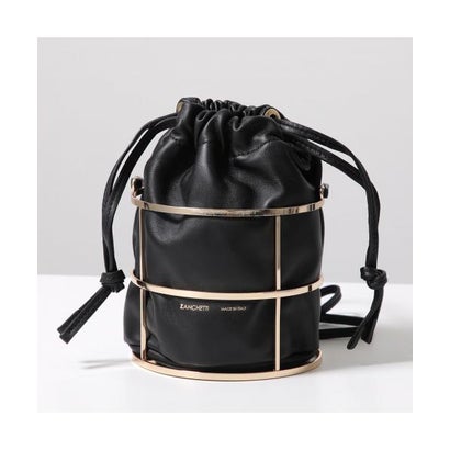 ザンケッティ ZANCHETTI ZANCHETTI ショルダーバッグ BBAG 712 巾着バッグ (010/ブラック)|LOCOMALL(ロコンド公式ストア)