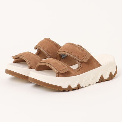 アグ UGG キャップトレイルストラップ スライドサンダル 厚底 CapTrail Strap Slide ブランド レディース (2-ブラウン)|LOCOMALL(ロコンド公式ストア)