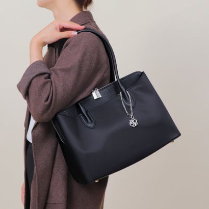 【A4対応】ナイロン×レザー 2WAY トートバッグ