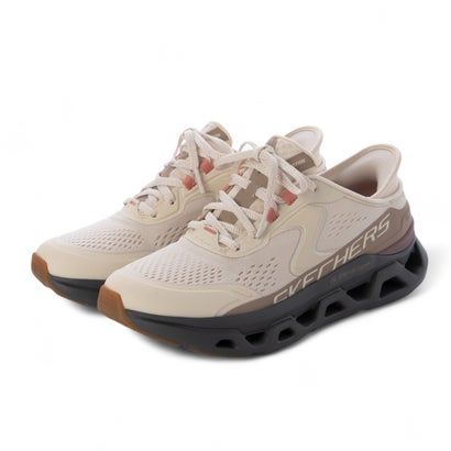 スケッチャーズ SKECHERS SLIP-INS:GLIDE STEP-ALTUS（スリップインズ：グライドステップ- アルタス）レースアップスニーカー 150510 （ナチュラル/グレー）