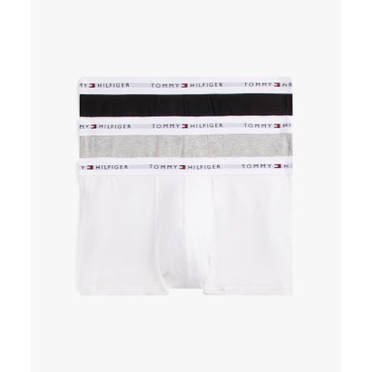 トミー ヒルフィガー TOMMY HILFIGER 3パック トランクス （グレー）【交換・返品不可】｜LOCOMALL（ロコンド公式ストア）