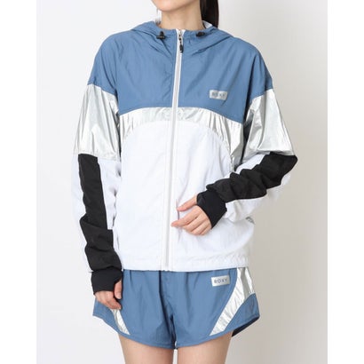 ロキシー ROXY レディース フィットネス アウター ALL TIME ACTIVE JACKET RJK254505 （ブルー）