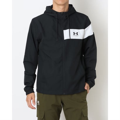 アンダーアーマー UNDER ARMOUR メンズ ウインドフルジップ UAメッシュ ライナー カラーブロック ジャケット 6007836 （Black / /）