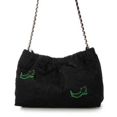 ツモリチサト キャリー tsumori chisato CARRY なみねこししゅう ショルダーバッグ （ブラック）