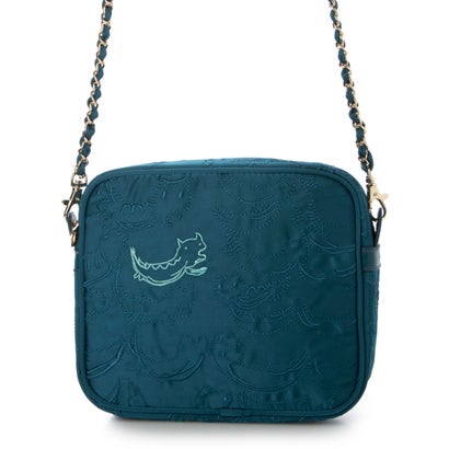 ツモリチサト キャリー tsumori chisato CARRY なみねこししゅう ショルダーバッグ ミニボストン （グリーン）