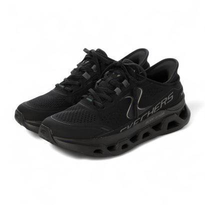 スケッチャーズ SKECHERS レディース スニーカー ローカット SLIP-INS スリップインズ GLIDE-STEP ATLUS 150510 （ブラック）