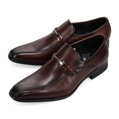 ペリーコレクション PERRY COLLECTION ペリーコレクション PERRY COLLECTION ビット付きスワールモカ スリップオン・ビジネスシューズ PR2050 (ダークブラウン)|LOCOMALL(ロコンド公式ストア)