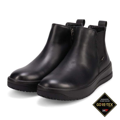 マドラスウォーク madras Walk 【GORE-TEX】 マドラスウォーク madras Walk サイドゴアショートブーツ MWL1038 （黒いこと） ブーツ・長靴-レディース靴-靴