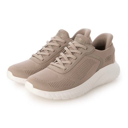 スケッチャーズ SKECHERS レディース スニーカー BOBS SQUAD CHAOS-CURRENT MUSE 117497W （ベージュ）