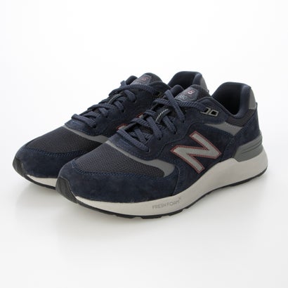 ニュー平衡にする New Balance スニーカー ウォーキング メンズ 生新しい質問用紙 MW880 new balance Walking Fresh Foam 880  幅ひろい4E 運動競技 （青色）