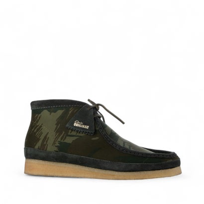 クラークス Clarks Clarks Wallabee Boot クラークス ワラビーブーツGreen Camouflage Green グリーンカモフラージュ 26177769 （Green Camouflage）