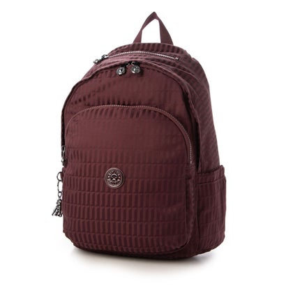 キプリング Kipling DELIA A4サイズ バックパック （Maroon Tile Jq）