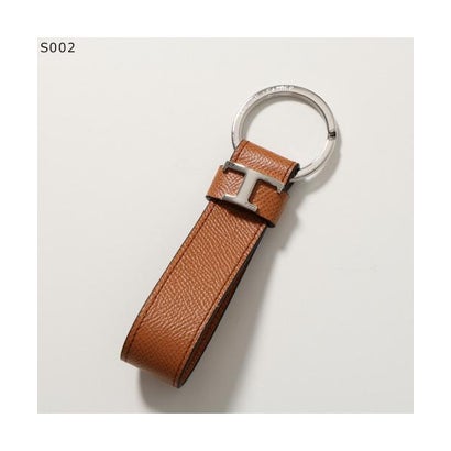トッズ TOD'S TODS キーリング XAMTSIGA200 Tタイムレス レザー （F3K/S002/キャメル）