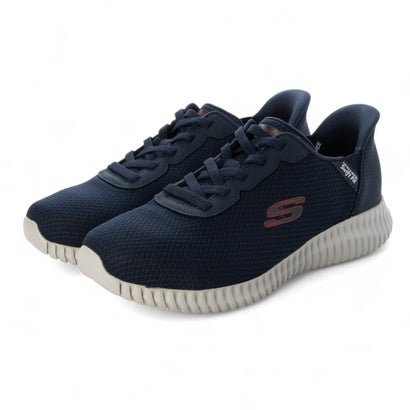 SKECHERS スケッチャーズ SWIFT FIT スウィフトフィット FLECTION 2.0-LEXTON ワイド 超軽量 メンズスニーカー(フレクション2.0) 8790256W [HF] ネイビー/レッド
