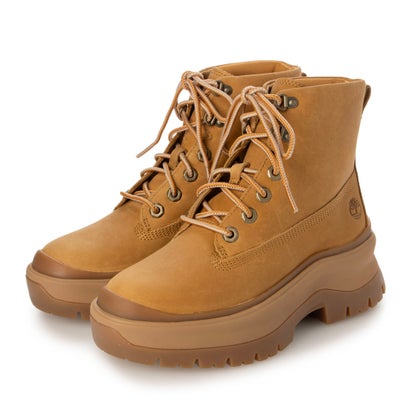 ティンバーランド Timberland 307 ROXIE LANE MID LACE BOOT レディースブーツ レースアップ 厚底(ロキシーレーンミッドレースブーツ) 221294 （イエロー）