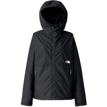 ザ・ノース・フェイス THE NORTH FACE ザ・ノース・フェイス THE NORTH FACE アウトドア コンパクトジャケット レディース アウター 上着 フーディ パーカー 軽量 撥水 防 （K ブラック）