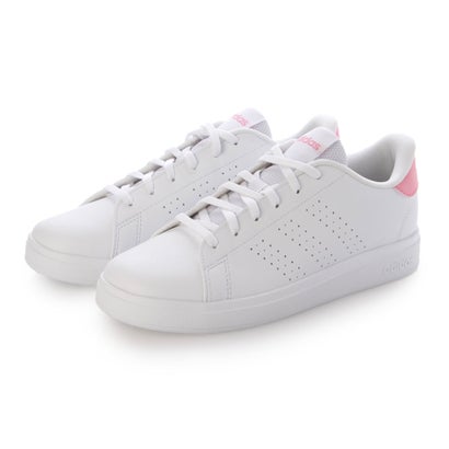 アディダス adidas ADVANCOURT BASE2.0 K コートタイプスニーカー （フットウェアホワイト/ブリスピンク/コアブラック）