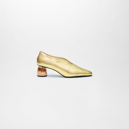 ARMA LEATHER PUMPS （Gold）