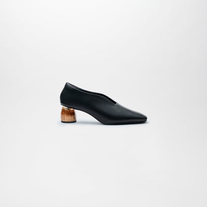 ARMA LEATHER PUMPS （Black）
