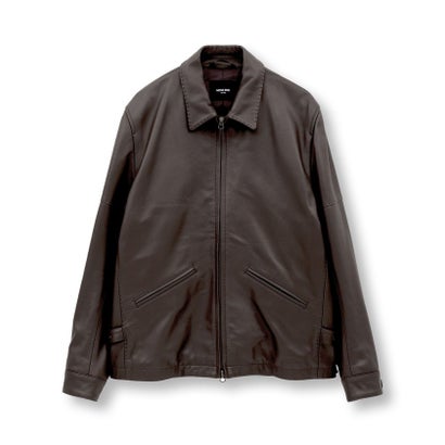 メンズビギ MEN\u0027S BIGI クロームタンニングシープレザージャケット （赤銅色）