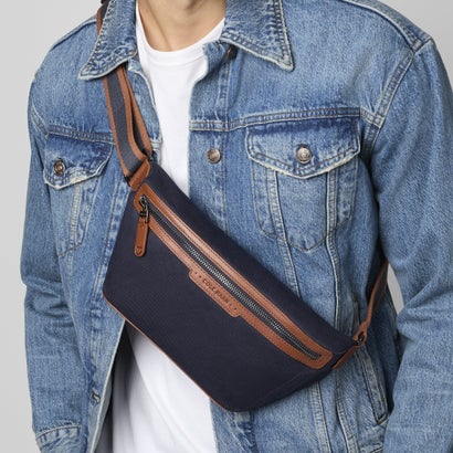 コール ハーン COLE HAAN ジャドソン ブラッシュド ツイル クロスボディ mens （CHミッドナイトムーン）