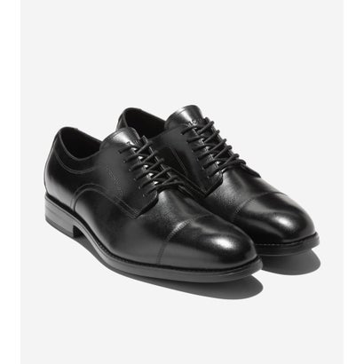 コール ハーン COLE HAAN ハーモン グランド キャップトゥオックスフォード mens （ブラック/ブラック ウォーターレジスタント）