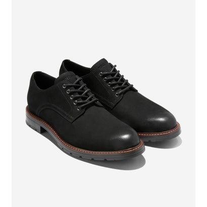 コール ハーン COLE HAAN チェンバレン グランド プレーントゥ オックスフォード mens （ブラック ヌバック/ブラック ウォーターレジスタント）