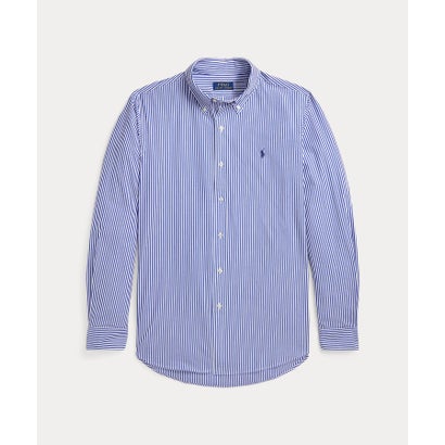 ポロ ラルフ ローレン POLO RALPH LAUREN クラシック フィット ストレッチ ポプリン シャツ （400ブルー）
