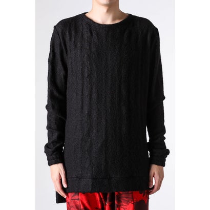 キリュウキリュウ kiryuyrik Border Pull Over （Black-Black）