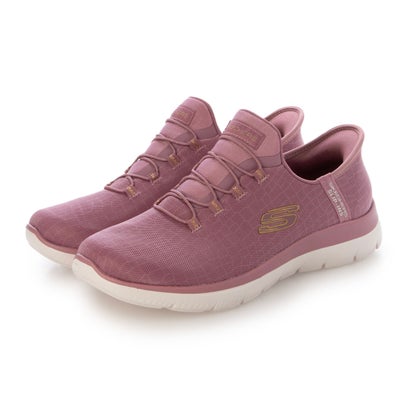 スケッチャーズ SKECHERS レディース スニーカー スリップインズ：サミッツ - クラッシー ナイト 150128W （ピンク）