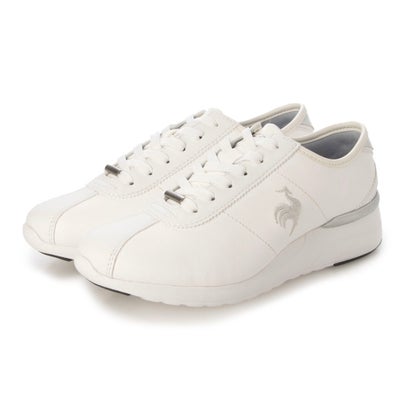 リズ ラフィーネ Riz raffinee 【le coq sportif×Riz raffinee】ヒールアップ厚底スニーカー （ホワイトカタオシ）