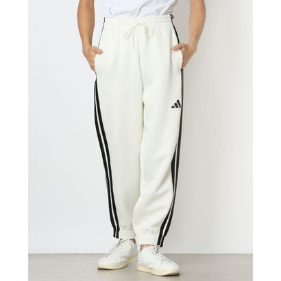 アディダス adidas メンズ スウェットロングパンツ スタジアム トラックパンツ JX5619 （off white/black）
