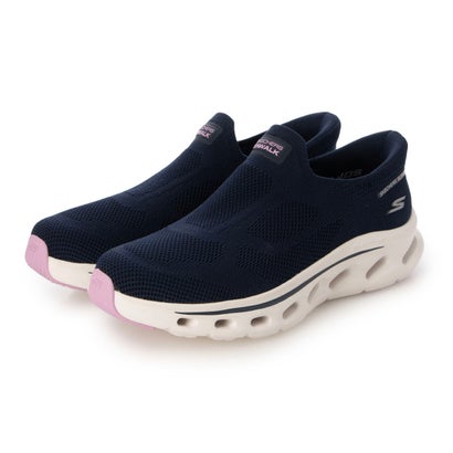 スケッチャーズ SKECHERS レディース ウォーキングシューズ GLIDE-STEP 2.0 - ANNE 125120 (NAVY/MULTI)|LOCOMALL(ロコンド公式ストア)