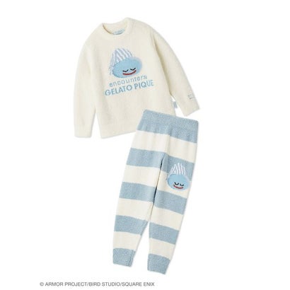 ジェラート ピケ キッズ＆ベビー GELATO PIQUE KIDS & BABY 【ドラゴンクエスト】【キッズ】ベビモコプルオーバー&ボーダーロングパンツセット （BLU）