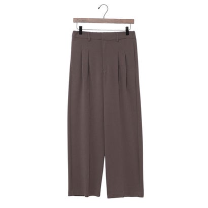 ミ・デゥー mi･deu･･･ LDBジョーゼット2タックパンツ （ベージュ） 6,712円