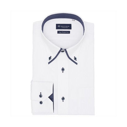 トーキョーシャツ TOKYO SHIRTS 【超形態安定】 ボタンダウン 長袖 形態安定 ワイシャツ （サックス）