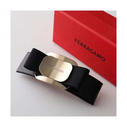 サルバトーレフェラガモ Salvatore Ferragamo FERRAGAMO バレッタ 34 0421 771551 リボン （001/BLACK）｜LOCOMALL（ロコンド公式ストア） 25,344円