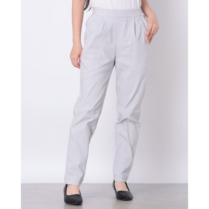 オムネス アナザーエディション OMNES Another Edition スーパーストレッチツイルタックパンツ （ライトグレー）画像