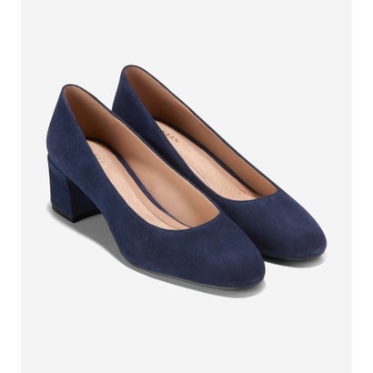 コール ハーン COLE HAAN ゴートゥー シェイラ ブロック ヒール パンプ womens (CH ミッドナイト ムーン スエード)|LOCOMALL(ロコンド公式ストア)