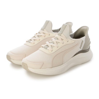 プーマ PUMA SOFTRIDE HARMONY LACE EASE IN(ソフトライド ハーモニー レース イーズイン) 312671 （アルパインスノー/デザートダスト）