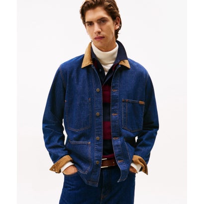 トミー ヒルフィガー TOMMY HILFIGER インディゴチョアジャケット (インディゴブルー)|LOCOMALL(ロコンド公式ストア)