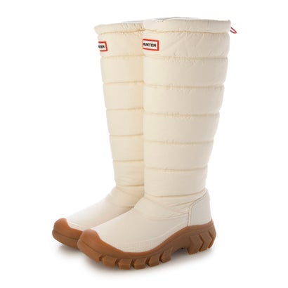 山立ち HUNTER WOMENS INTREPID TALL SNOW BOOT（ウィメンズ インテレピッド トール スノーブーツ）WFT2108WWU （白いこと）