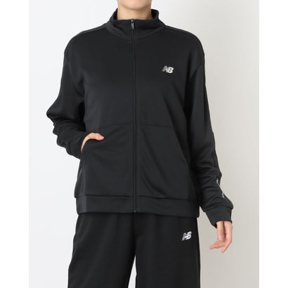 ニューバランス New Balance レディース ジャージ ジャケット Knit Track Jacket AWJ51505 （ブラック）