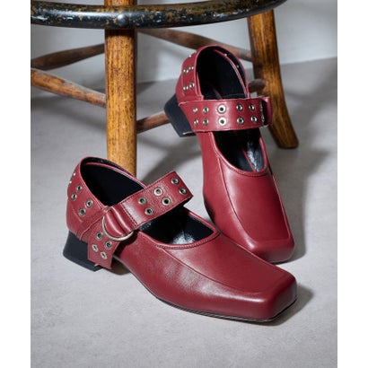 アルム ALM. JEWELER LEATHER PUMPS AL117 （バーガンディー）